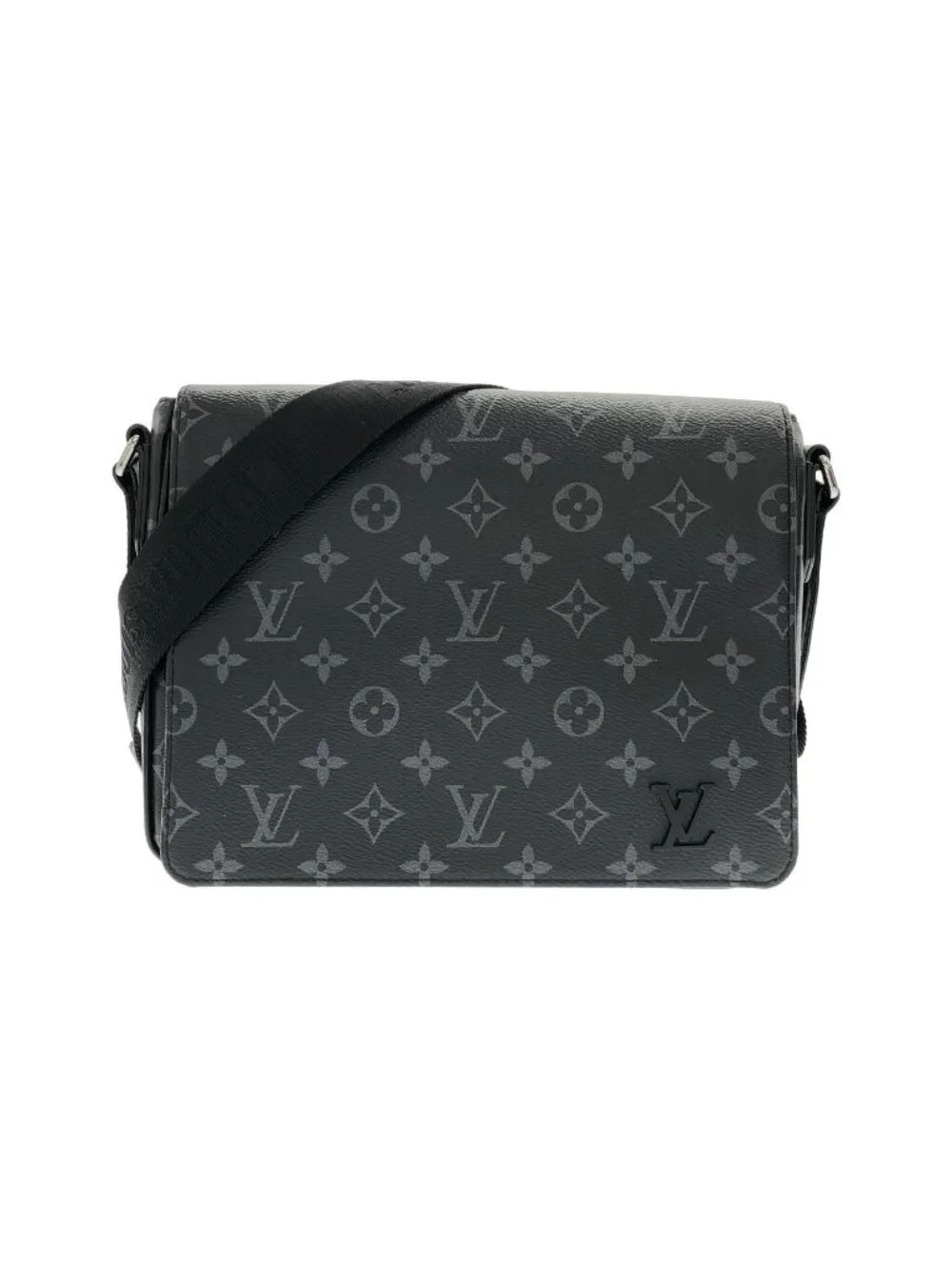Louis Vuitton Monogram Eclipse District PM Shoulder Bag
